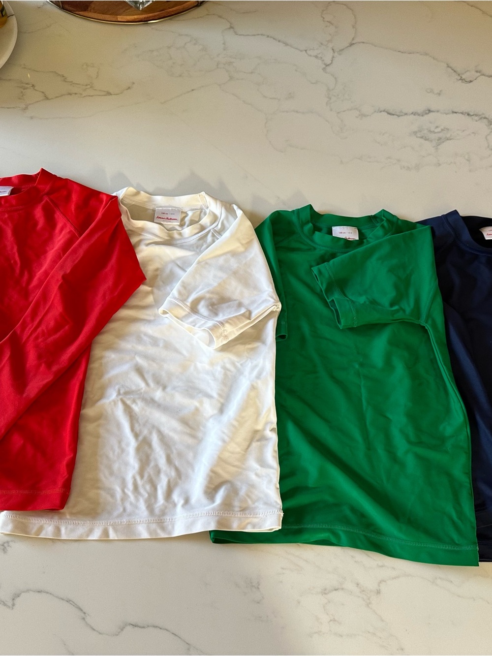 Lot of 4️⃣ Hanna Andersson youth swim shirts